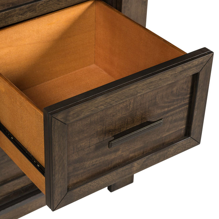 Thornwood Hills Nightstand in Rock Beaten Gray
