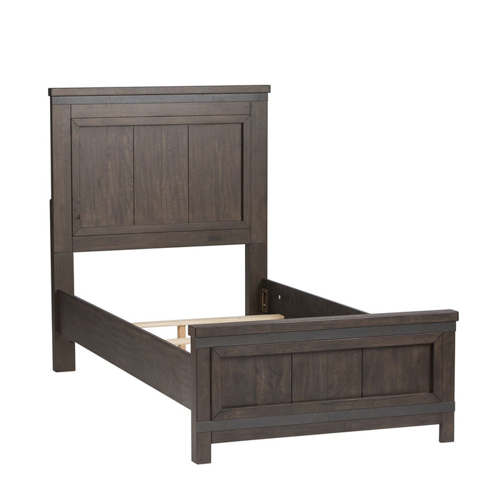 Thornwood Hills Twin Panel Bed, Dresser & Mirror