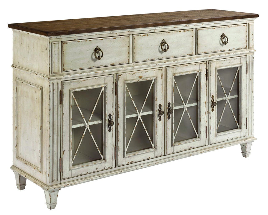 American Drew Southbury Sideboard in Fossil and Parchment