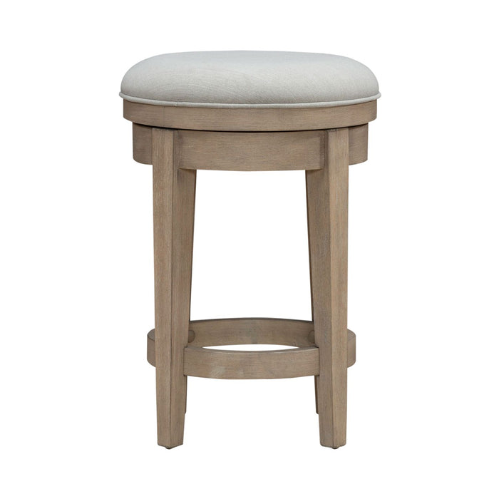 Brentwood Uph Swivel Console Stool