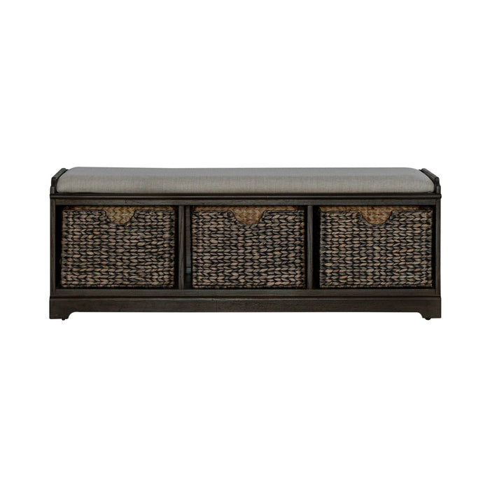 Mill Creek Wall Bench in Peppercorn