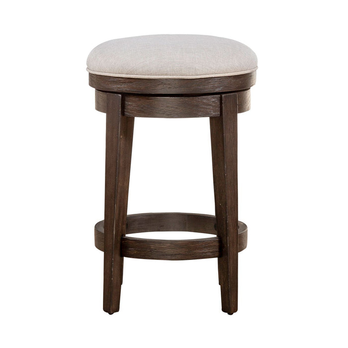 Mill Creek Console Swivel Stool in Peppercorn