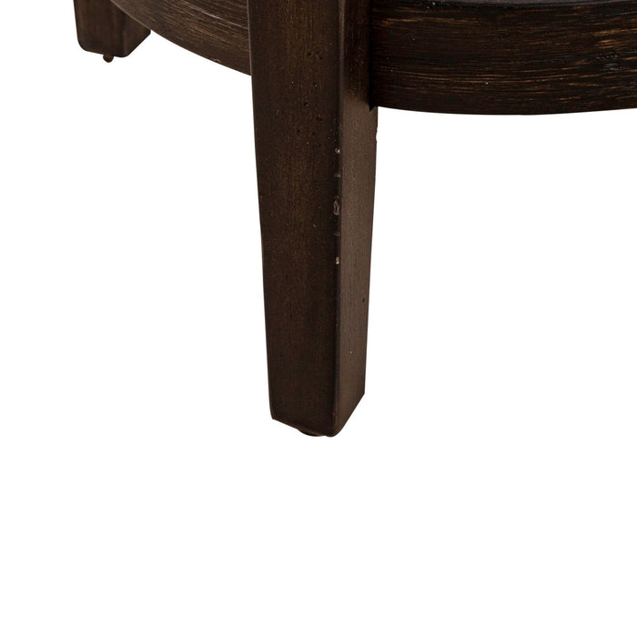 Mill Creek Console Swivel Stool in Peppercorn