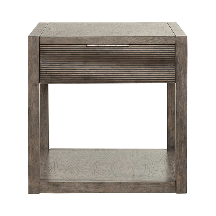 Bartlett Field End Table in Dusty Taupe image