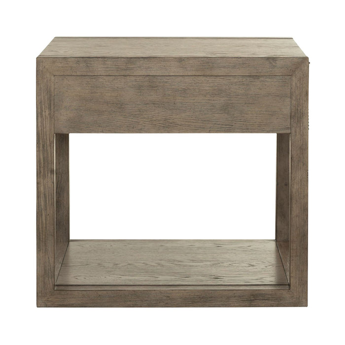 Bartlett Field End Table in Dusty Taupe