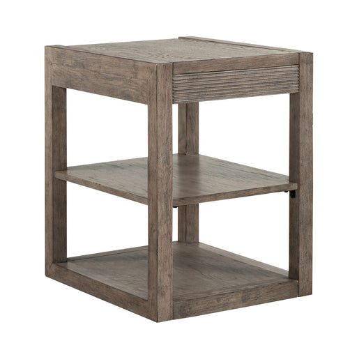 Bartlett Field Chairside Table in Dusty Taupe image