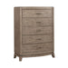Liberty Furniture Avalon 5 Drawer Chest in Burnished Beige image