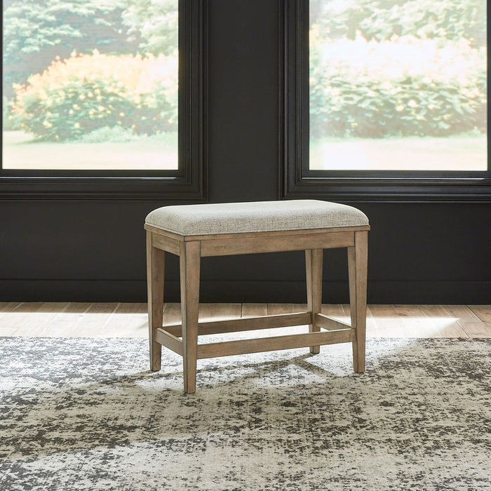 Liberty Furniture Devonshire Console Stool in Weathered Sandstone
