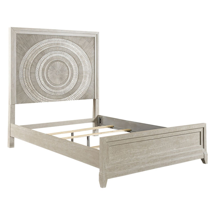 Belmar Queen Panel Bed, Dresser & Mirror, Chest