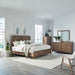 Shaker Lakes King Panel Bed, Dresser & Mirror, Chest image