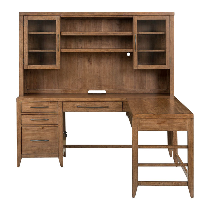 Shaker Lakes Opt L Shaped Desk Set