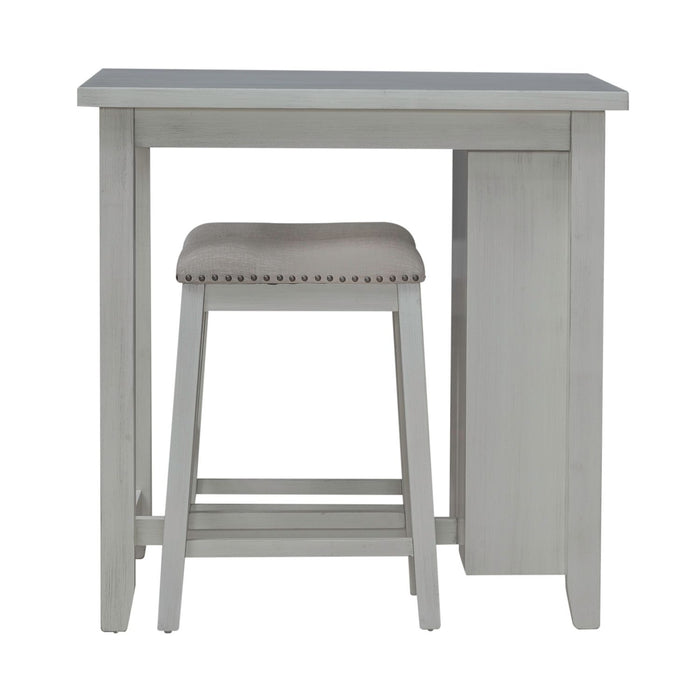 Brook Creek 3 Piece Counter Set - White