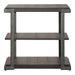 Modern View Tiered End Table in Gray image