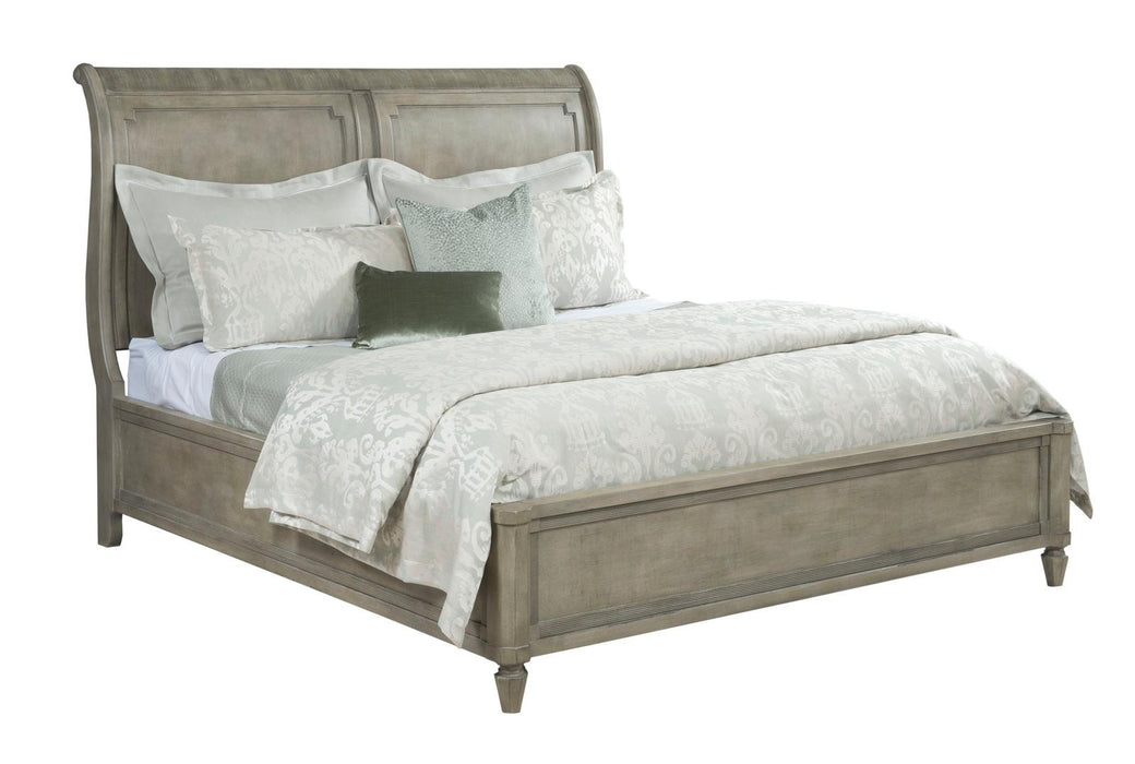 American Drew Savona Queen Anna Sleigh Bed in VersailleR