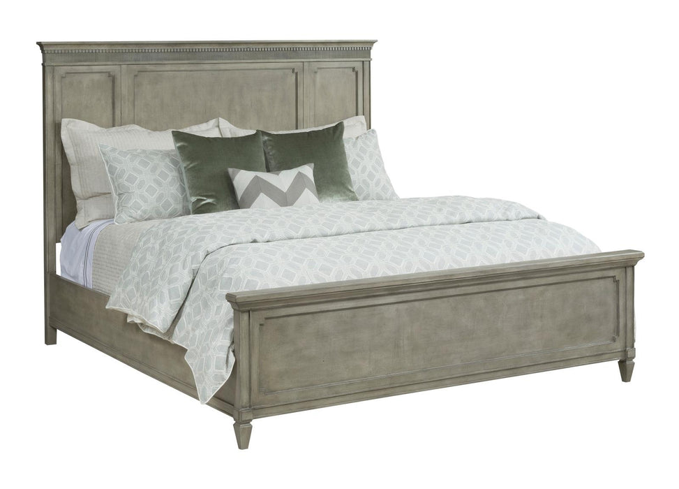 American Drew Savona King Katrine Panel Bed in VersailleR