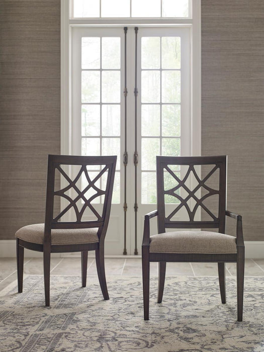 American Drew Savona Genieve Side Chair (Set of 2) in Versaille