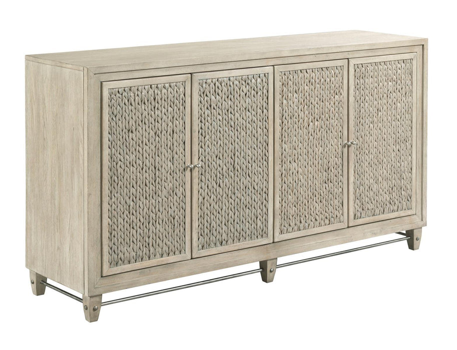 American Drew Vista Sterling Buffet in White Oak