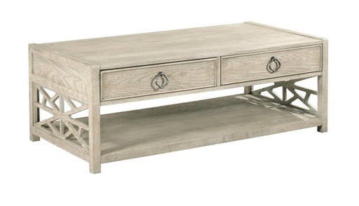 American Drew Vista Biscane Cocktail Table White Oak image