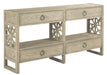 American Drew Vista Biscane Hall Console in White Oak image