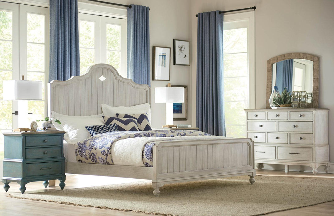 American Drew Litchfield Queen Laurel Panel Bed