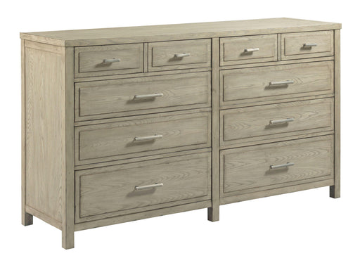 American Drew West Fork Parks Dresser in Aged Taupe image