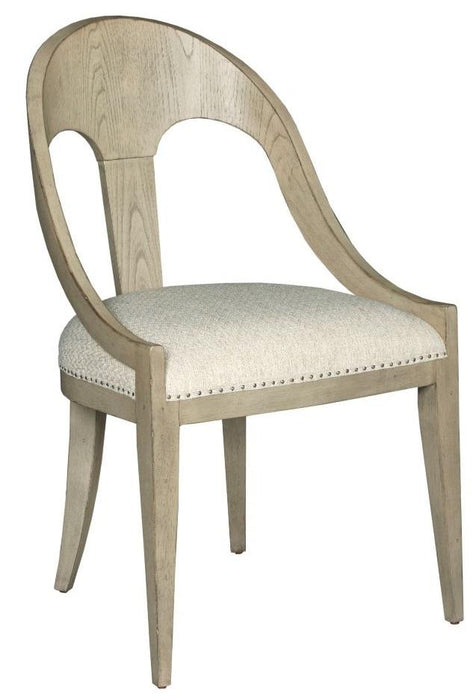 American Drew West Fork Newport Host Chair in Aged Taupe (Set of 2) image