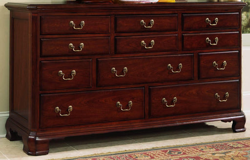 American Drew Cherry Grove Triple Dresser in Cherry image