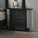 Skyline 2 Drawer Nightstand-Onyx