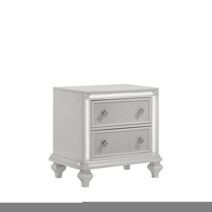 Stardust Nightstand-White
