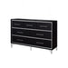 Ava 7 Drawer Dresser-Ebony