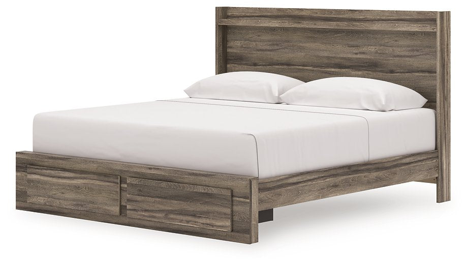 Elbrim Panel Storage Bed