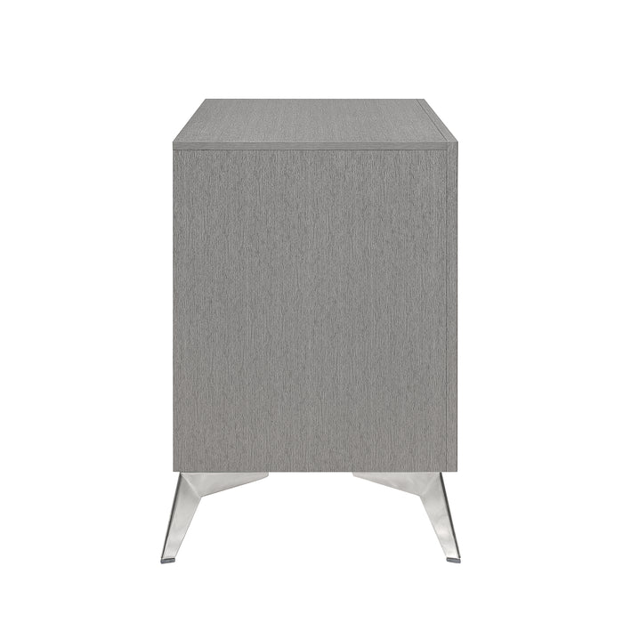 Huxley Nightstand-Gray