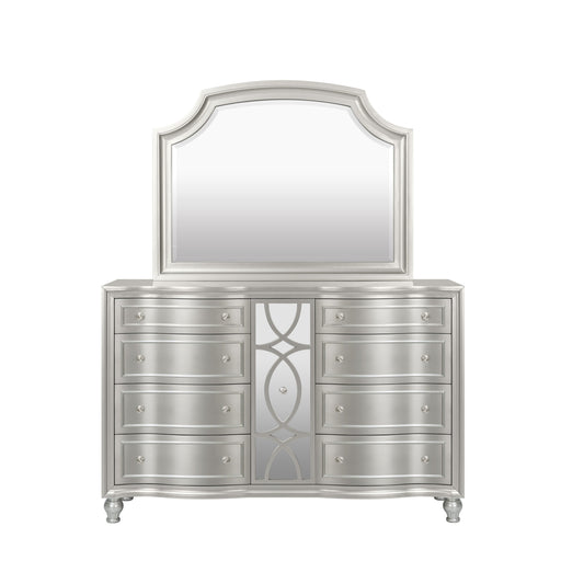 Reflections Dresser Mirror-Silver
