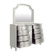 Reflections Dresser Mirror-Silver