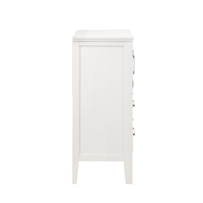 Andover 60" Dresser W/Doors-White