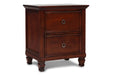 Tamarack Nightstand- Brn Cherry