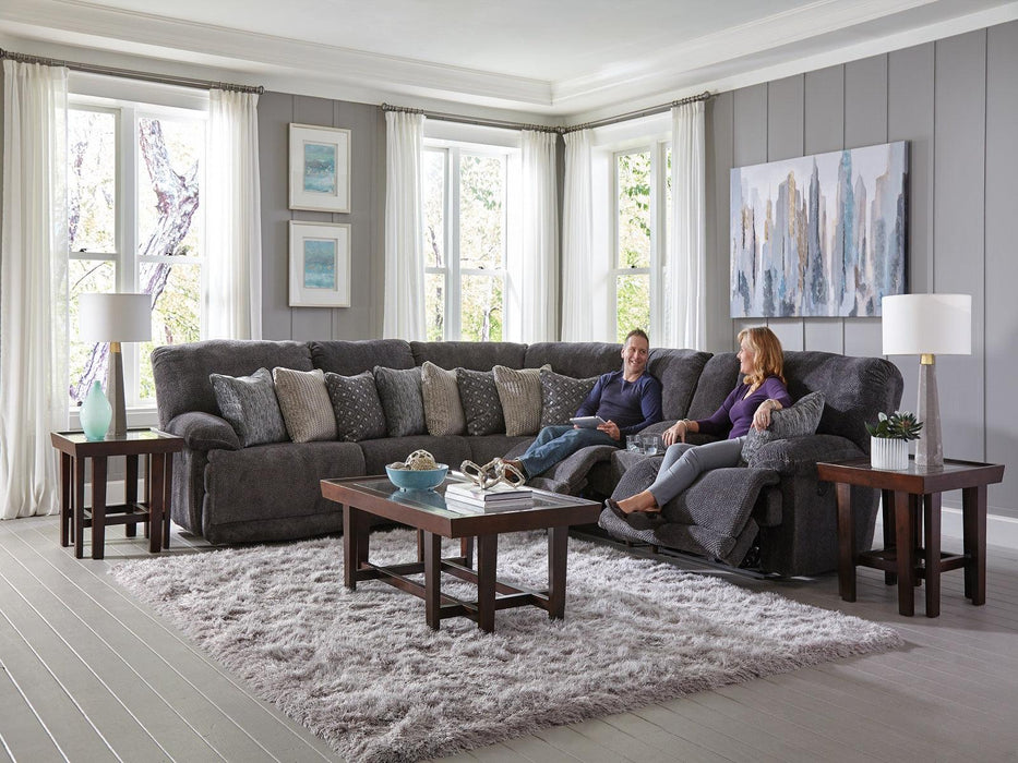 Catnapper Furniture Burbank Lay Flat Right Side Facing Recliner