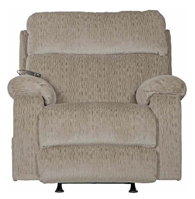 Refresher Power Rocker Recliner with Power Adjustable Headrest & Lumbar and CR3 Heat & Massage