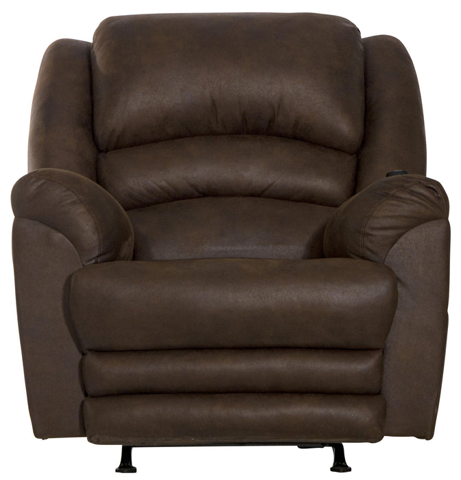 Hayden Extra Extension Rocker Recliner with Heat and Massage