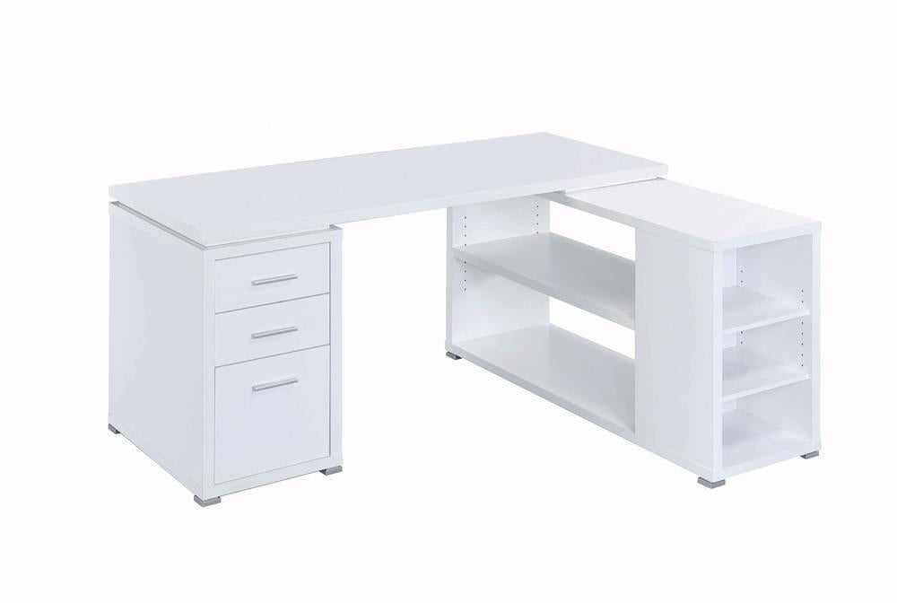 Yvette L-shape Office Desk