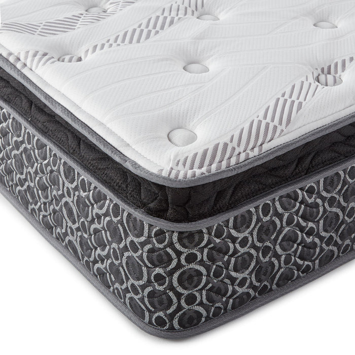 Hayes Medium Plush Pillow Top Hybrid Mattress