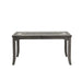 Lisbon Rectangle Dining Table-Gray