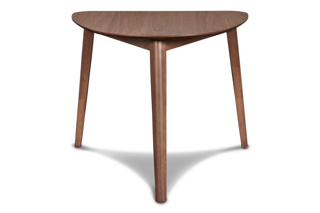 Oscar Corner Table-Walnut