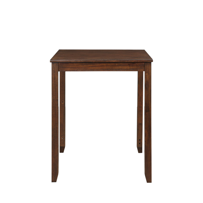 Gia 3 Pc 30" Storage Counter Table & 2 Chairs-Cherry