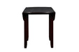Gia 3 Pc 42" Drop Leaf Dining Table & 2 Chairs-Ebony
