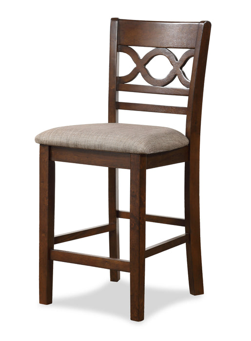 Cori Counter 5 Pc Set-Brown Cherry