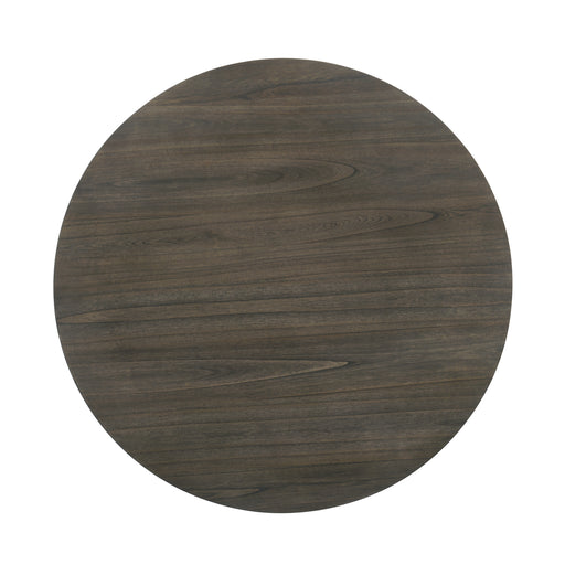 Maisie Round Table-White/Brown