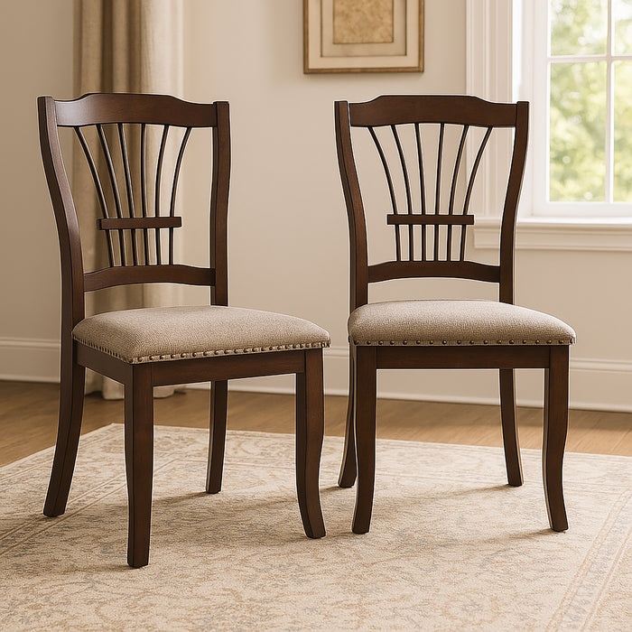 Bixby Dining Chair (2 Per Carton)-Espresso