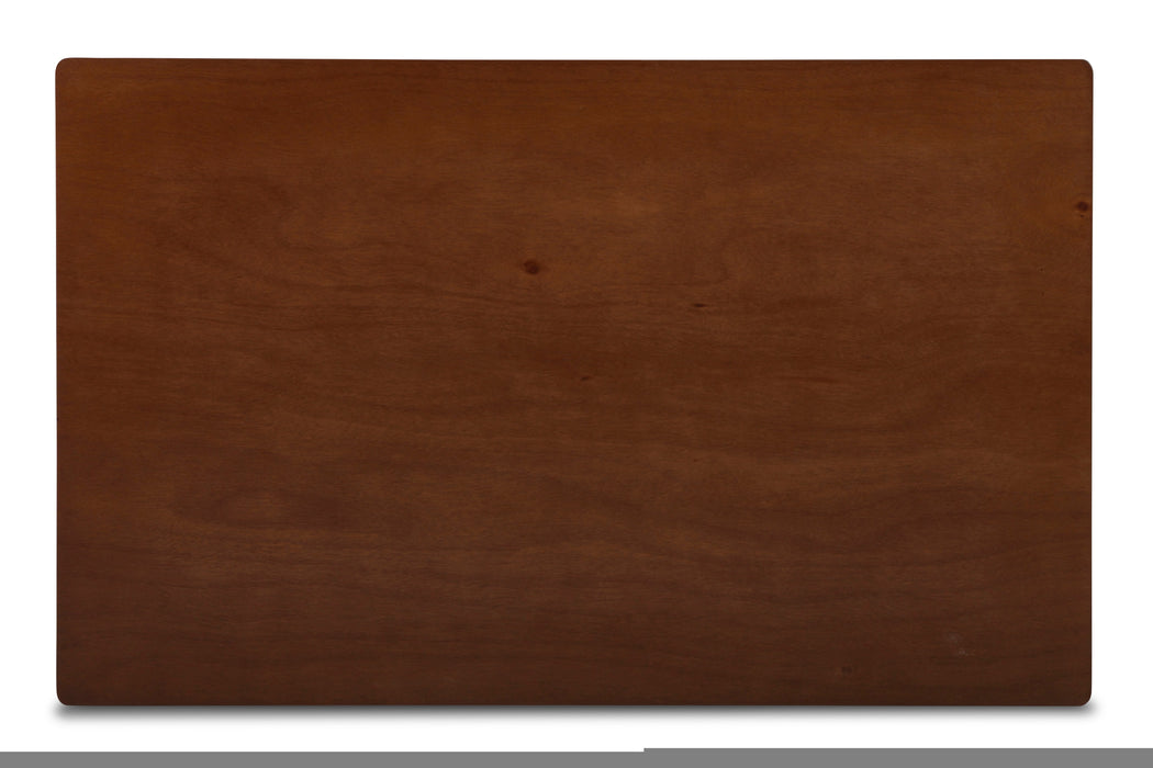 Morocco 47" Rectangle Dining Table-Walnut Brown