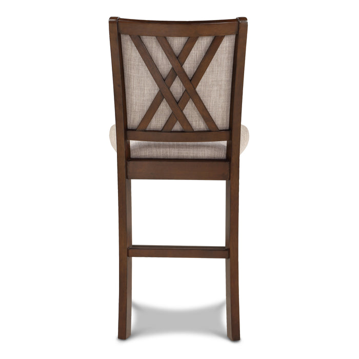 Amy Counter Chair (2/Ctn)-Cherry
